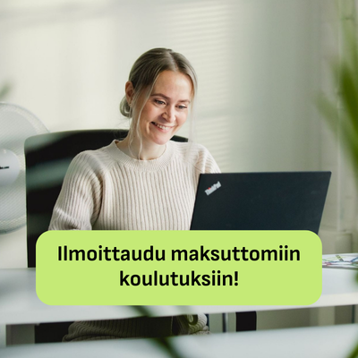 Ilmoittaudu koulutuksiin banneri
