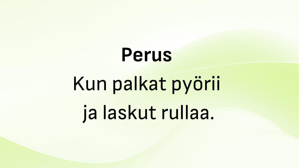 fennoa asiakaspaketti perus