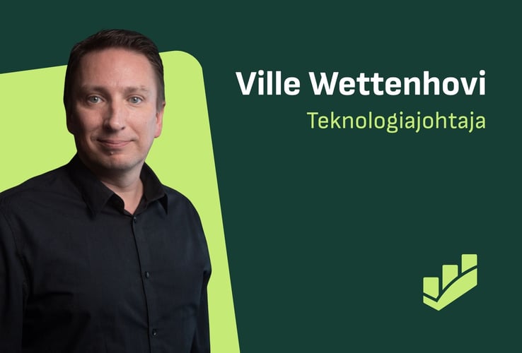 Ville Wettenhovi teknologiajohtaja Fennoalla